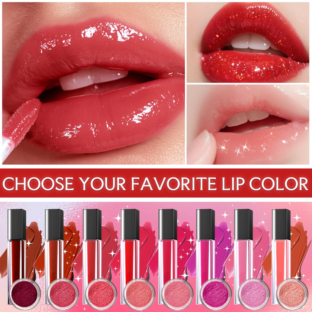 WhizToys Pigments 8 colors allow vibrant, sparkly shade mixing.