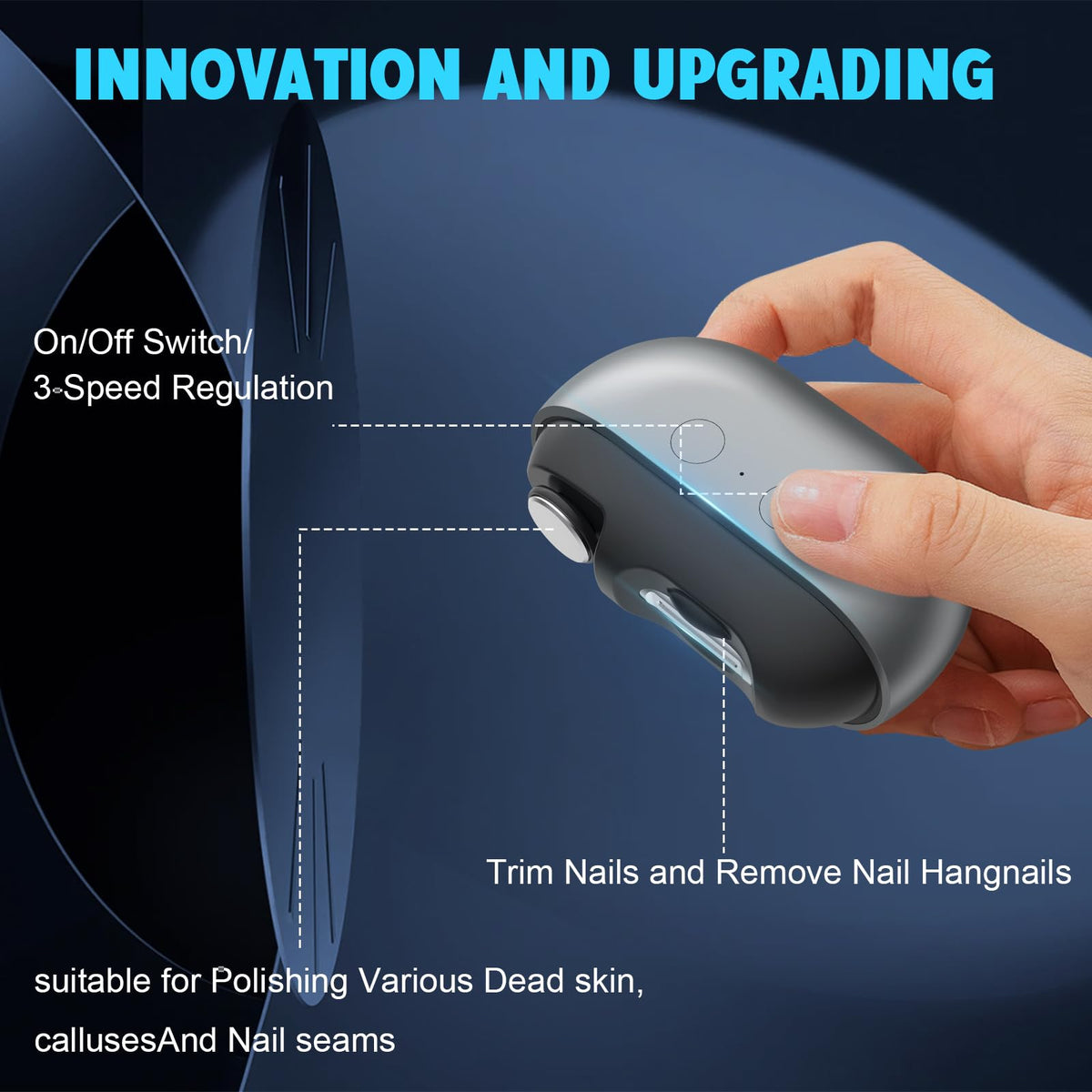 Whriou compact portable design fits in a bag for on-the-go grooming.