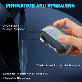 Whriou compact portable design fits in a bag for on-the-go grooming.