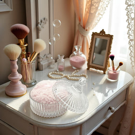 WHSLILR gift-ready powder puff case suitable for holidays and special occasions.