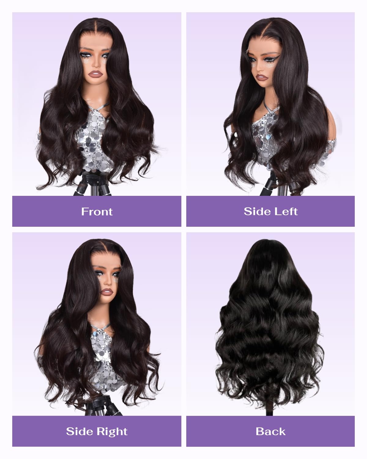 wigcool 180-density ash blonde wig delivering fuller appearance without stiffness.