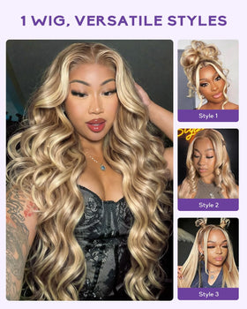 wigcool P18 613 pre plucked baby hair detail enhances realism ready to wear