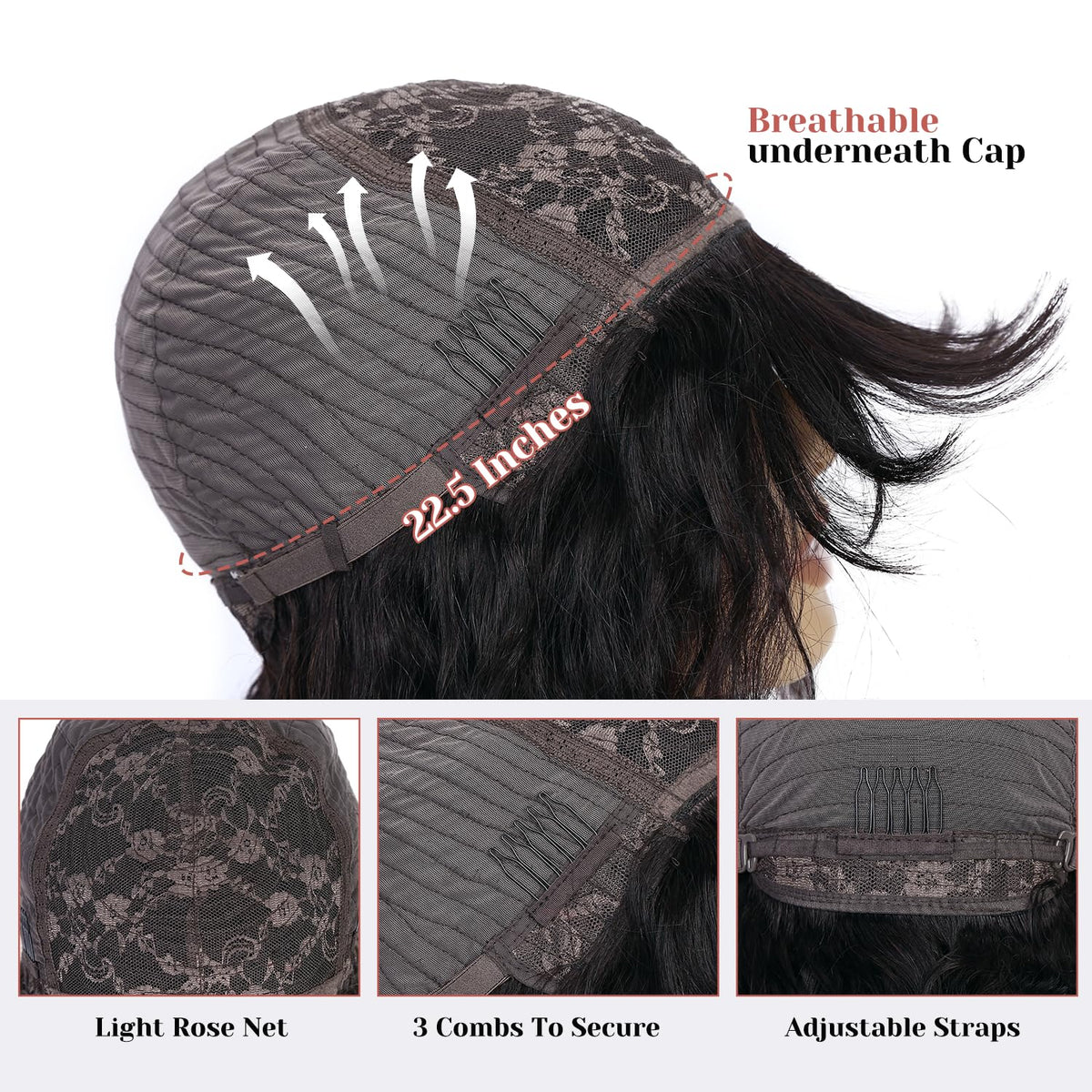 WIGER wig suited for formal and casual occasions.