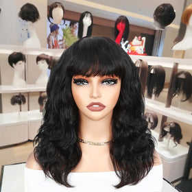 WIGER wig cap inside with two adjustable straps for secure fit.