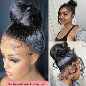 Wighottie Brazilian virgin hair wig offers silky texture and durable wear.
