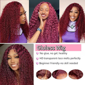 Wighottie glueless cap provides secure wear without glue for beginners