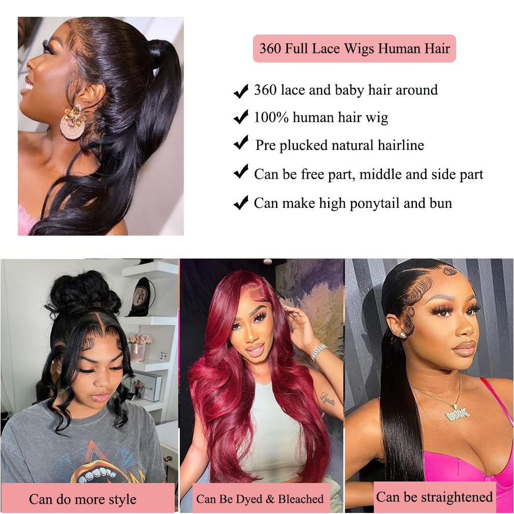 Wighottie high ponytail ready 360 lace wig for updos and events.