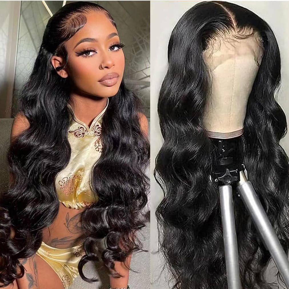Wighottie natural hairline 360 lace wig delivers seamless parting options.