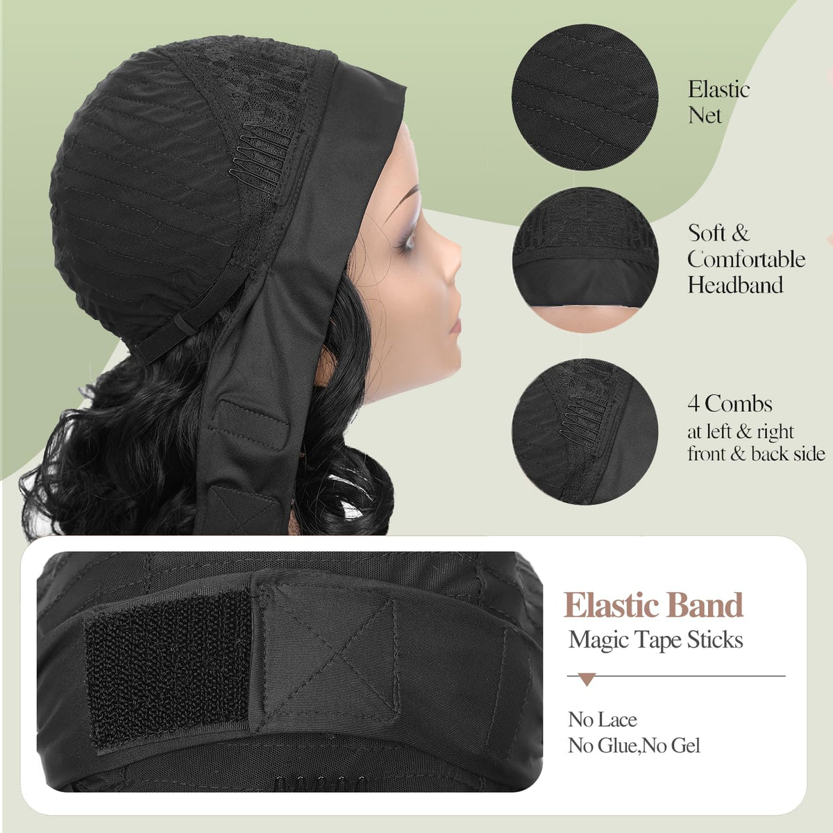WIGNEE care tips to reduce tangling and extend wear.