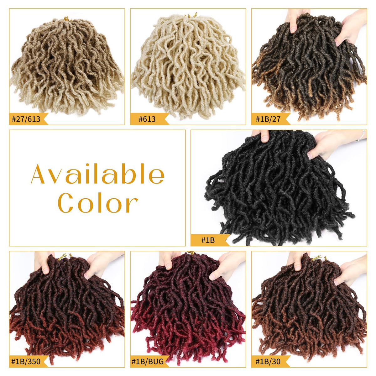 WIGNEE lightweight faux locs designed for all-day comfort