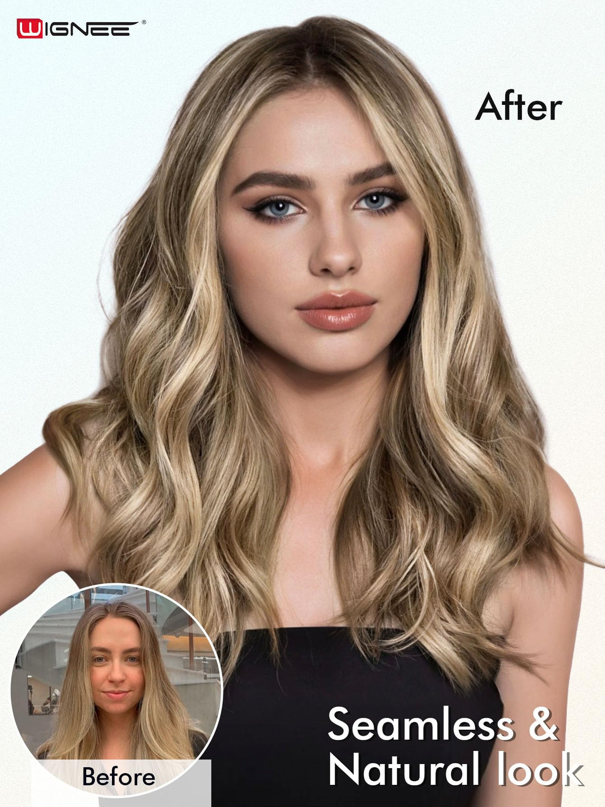WIGNEE glue-free removal ease for quick maintenance