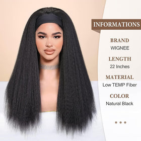 WIGNEE wig cap and three combs inside for secure fit.