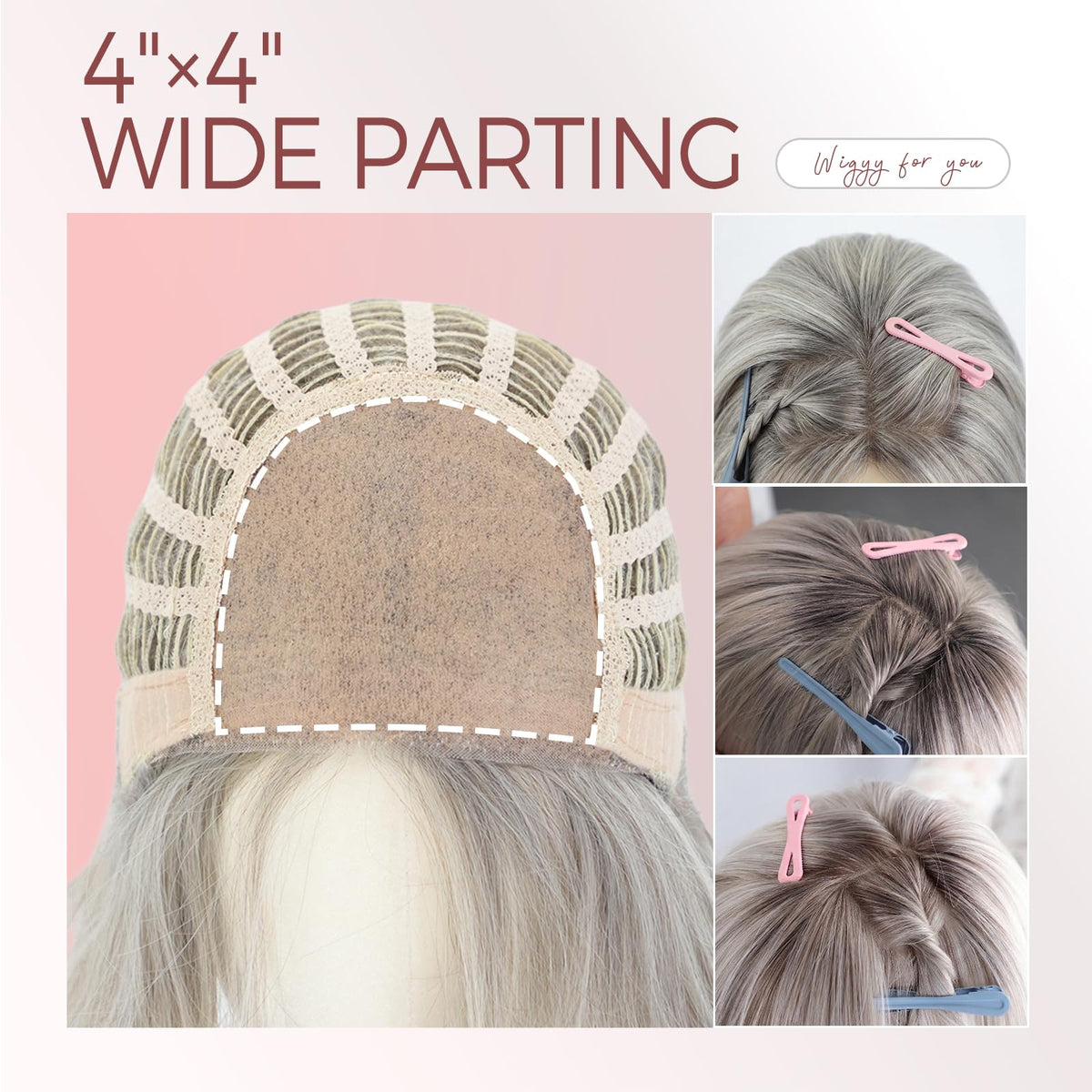 WIGYY easy-care bob supports quick daily styling and maintenance.
