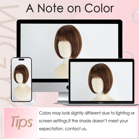 WIGYY easy-care tangle-resistant fibers simplify daily maintenance