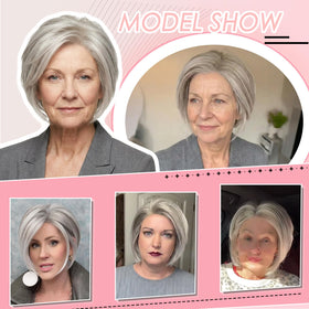 WIGYY heat-resistant protein fiber wig supports easy styling with low heat.