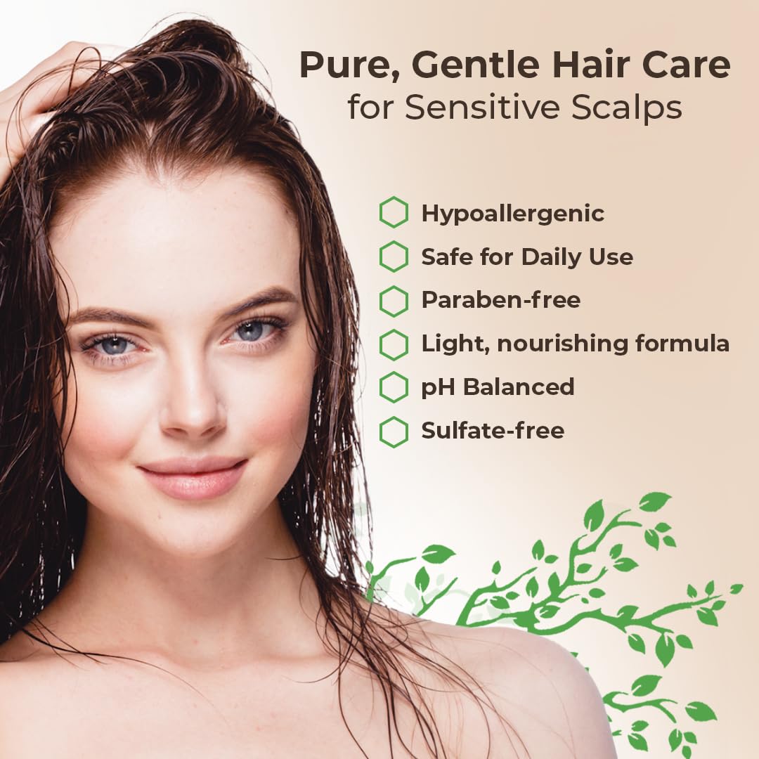 Wild Naturals nourishing conditioner bottle designed to hydrate and soothe dry hair.