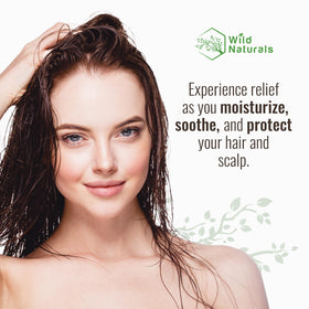 Wild Naturals Manuka Honey Conditioner bottle highlighting rich, moisturizing care.