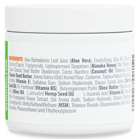 Wild Naturals Manuka Honey Face Cream natural ingredients promote healthy glow.