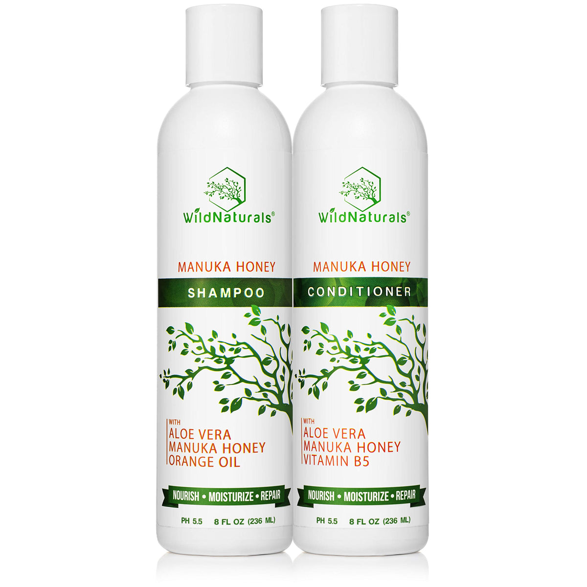 Wild Naturals packaging detail highlighting eco-friendly design