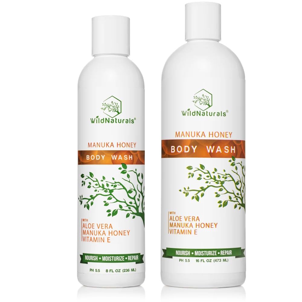 pH-balanced 5.5 formulation on Wild Naturals packaging