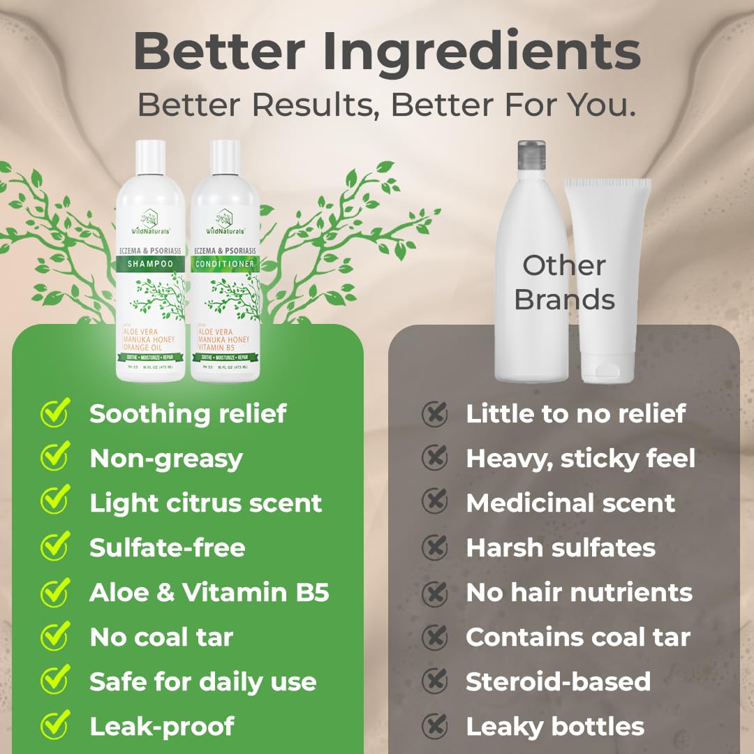 Wild Naturals sulfate-free, dye-free, fragrance-free formula.