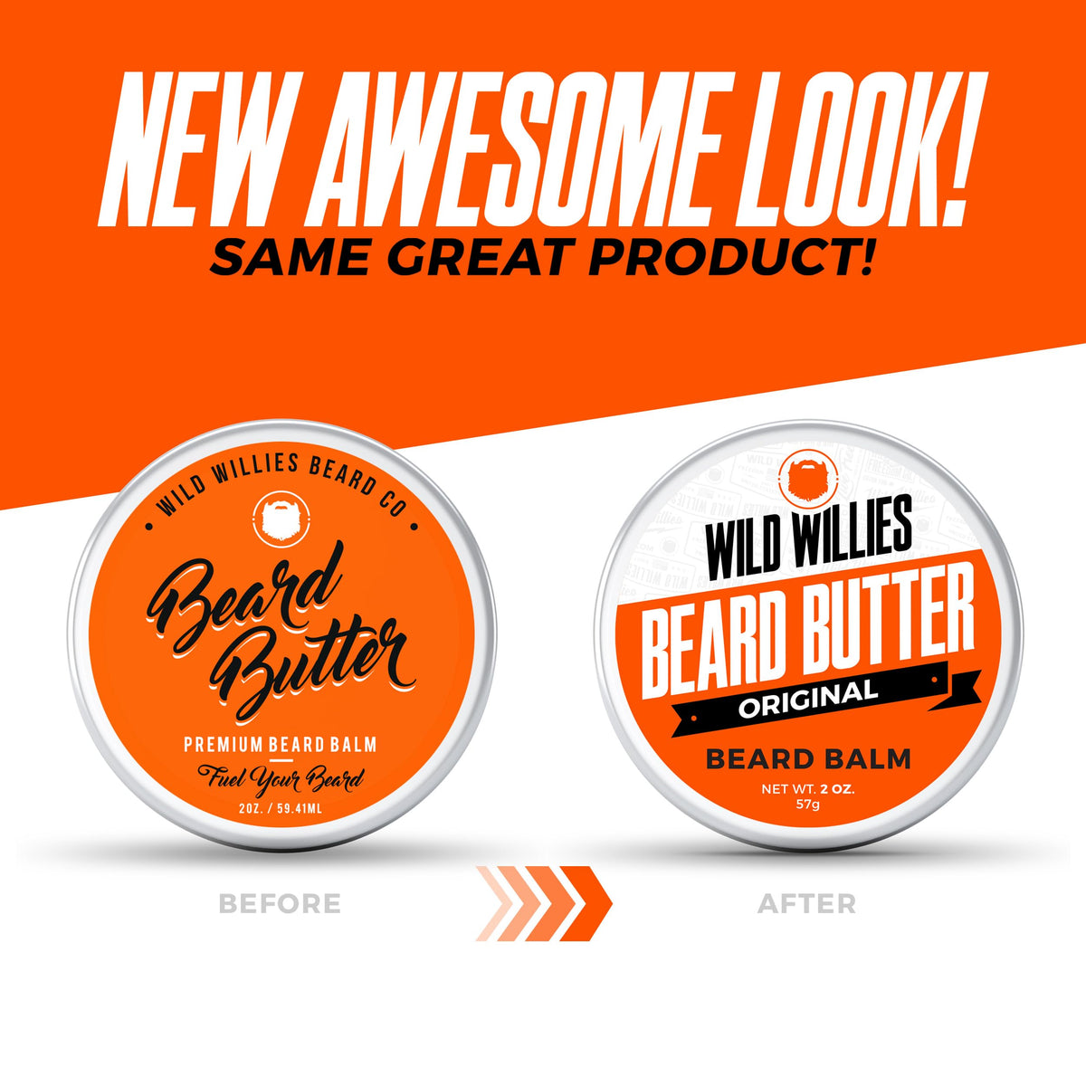 Wild Willies beard care kit in use demonstrating routine steps.