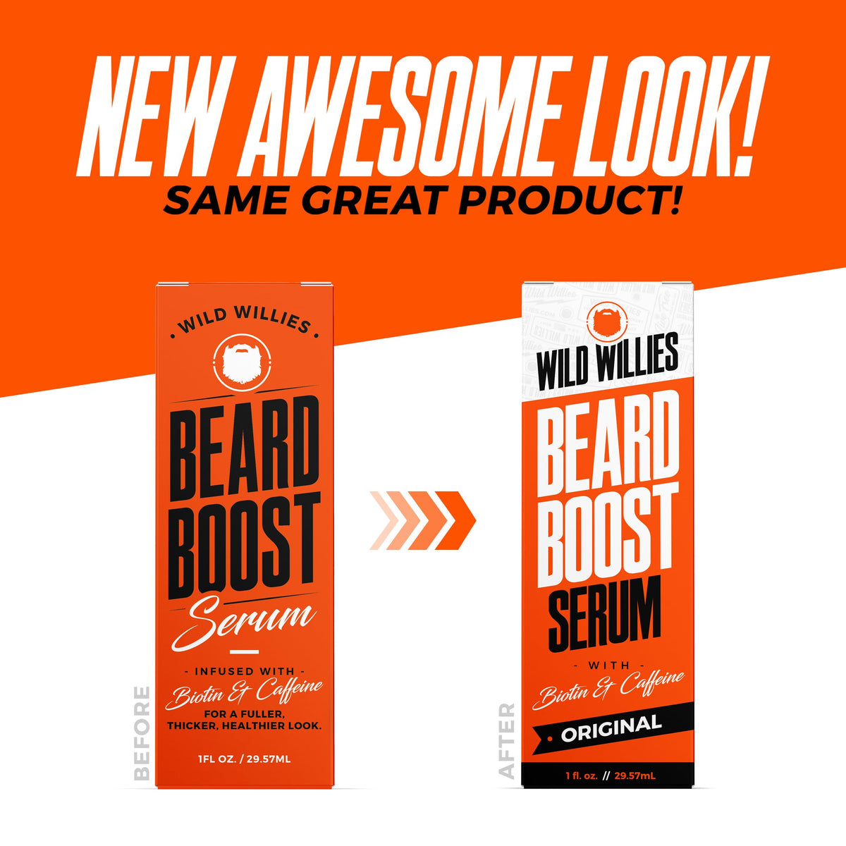 Wild Willies beard care kit packaging shown, ready for gifting or use.