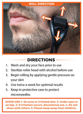 Wild Willies Beard Boost Serum bottle close-up for hydrated, softer beard.