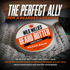 Wild Willies beard growth serum nourishes follicles for fuller appearance.