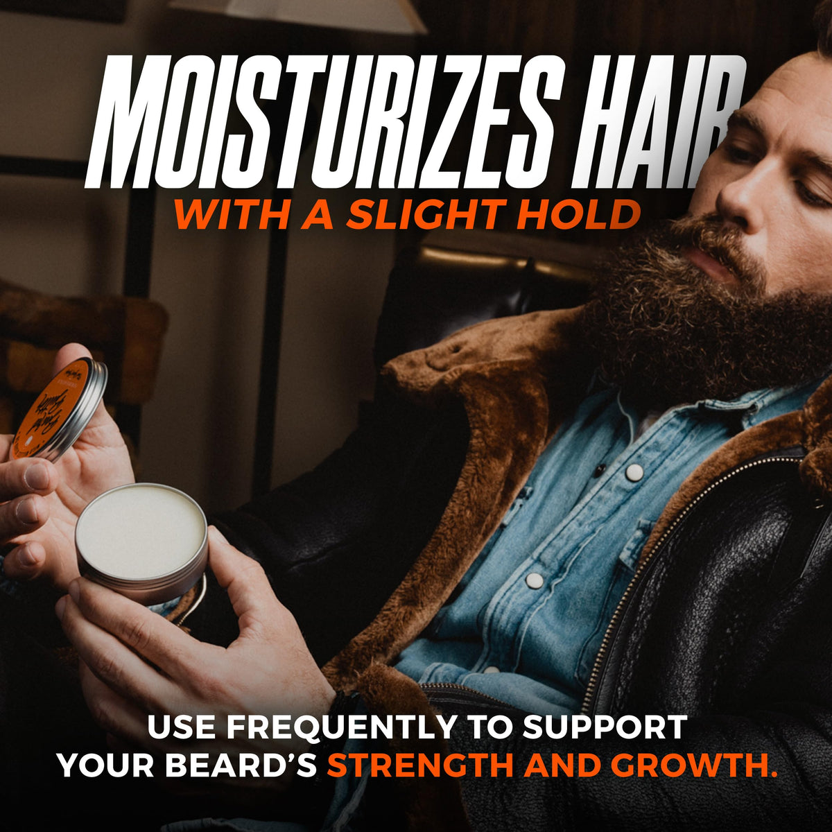 Wild Willies leave-in application showing easy daily use