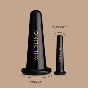 Wildling Lumin pore-minimizing capture with gentle massage for smoother skin texture.