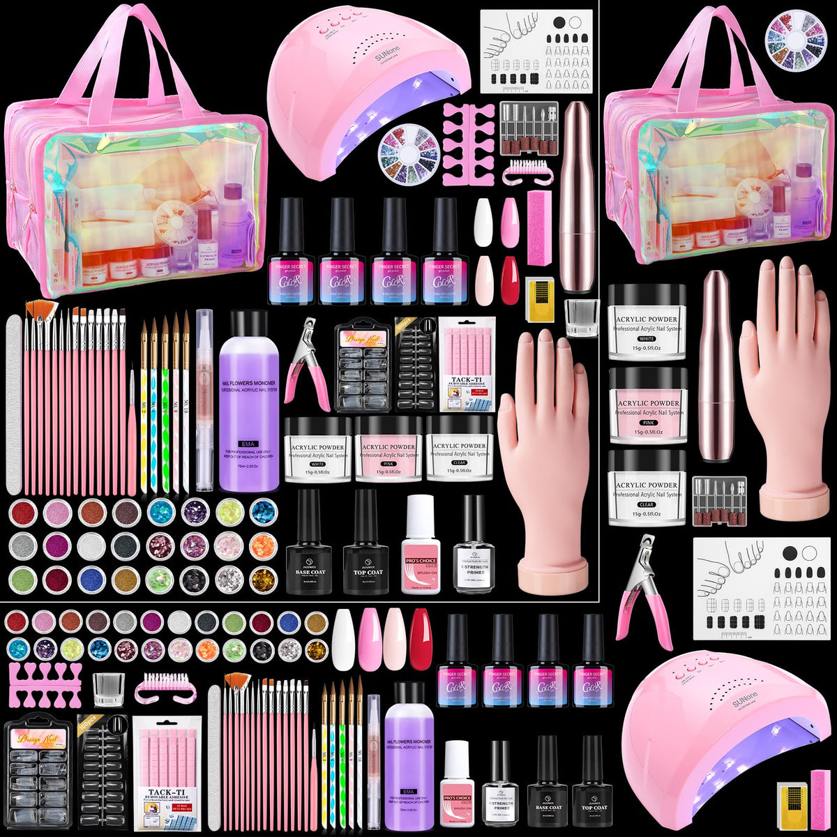 The Wilfniee practice hand enabling at‑home nail art practice