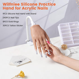 Wilfniee diamond and minimalist rings for safe ring-stacking practice