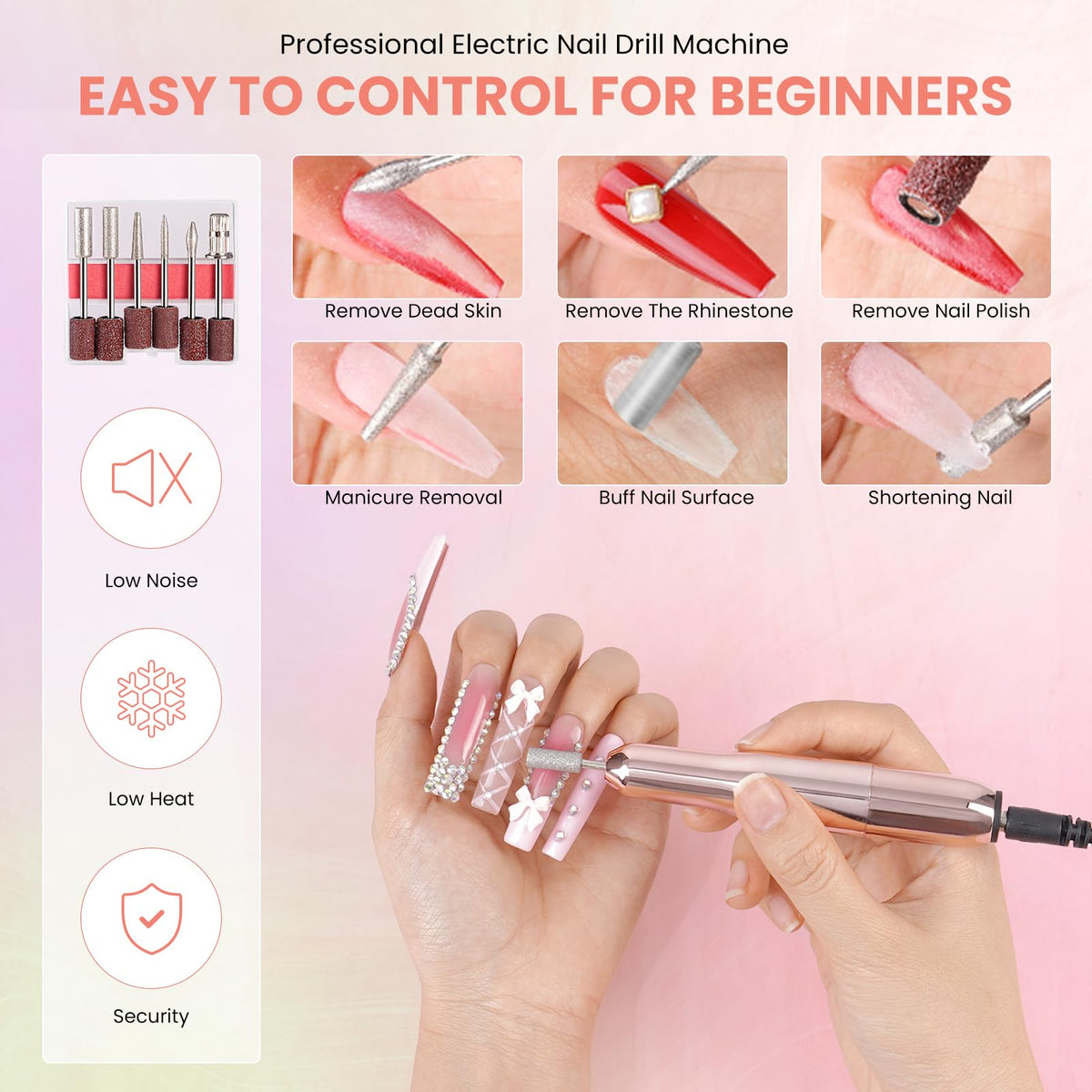 The Wilfniee gel polish in classic red adds bold accents