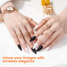 Wilfniee silicone nail hand shows lifelike texture for authentic practice sessions