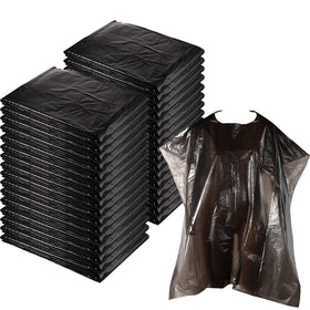 Willbond 100-piece disposable salon cape pack protecting clothes during color services