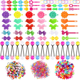 Willbond 1184-pcs hair barrettes set with diverse designs for quick styling and party looks.