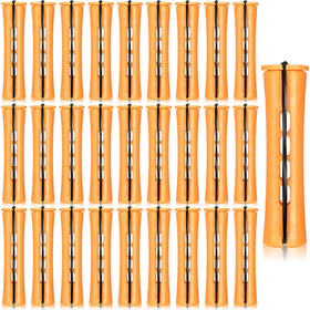 Willbond 60pcs perm rods orange pack for versatile home styling