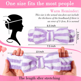 Willbond adjustable headbands fit most heads for a comfortable facial routine.