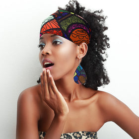 WILLBOND headband bright pattern-2 adds versatile color to looks