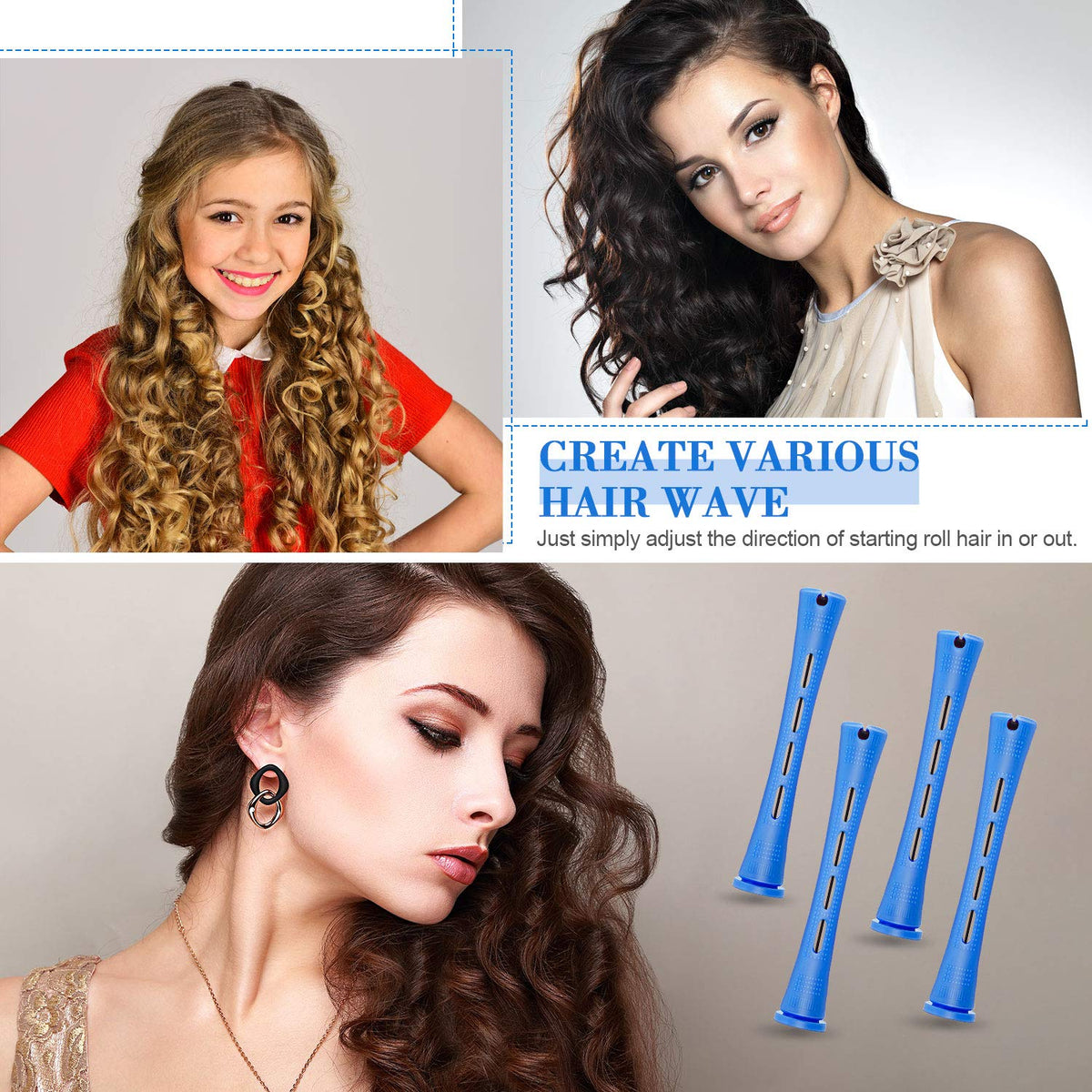 WILLBOND blue perm rods packaging showcases complete kit