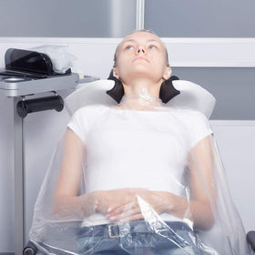 Willbond clear waterproof cape offers lightweight protection against water and stains