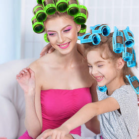 Willbond colorful rollers provide quick, visual styling cues