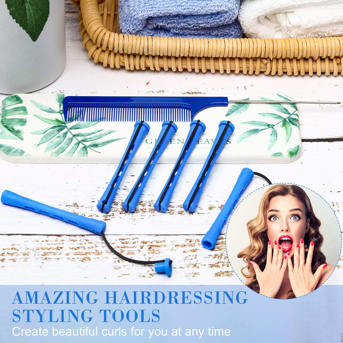 WILLBOND DIY curly hair kit for family-friendly styling
