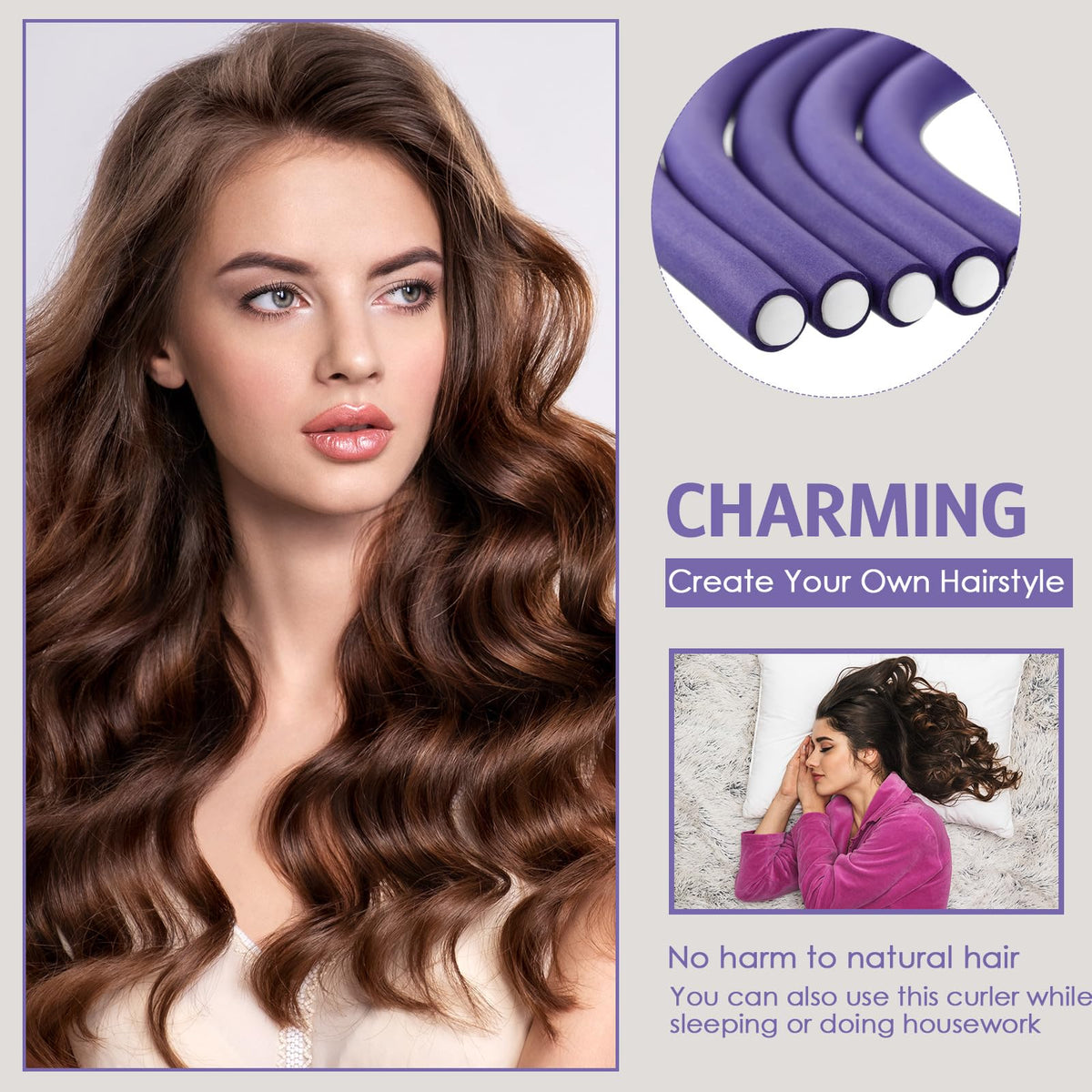 WILLBOND diy home hair-styling kit for versatile looks.