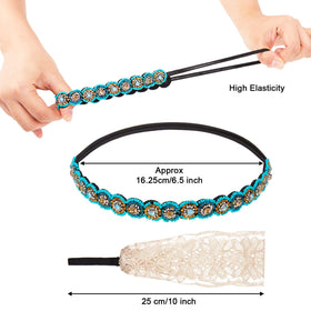 WILLBOND dressy hair accessory adds elegant charm to special occasions.