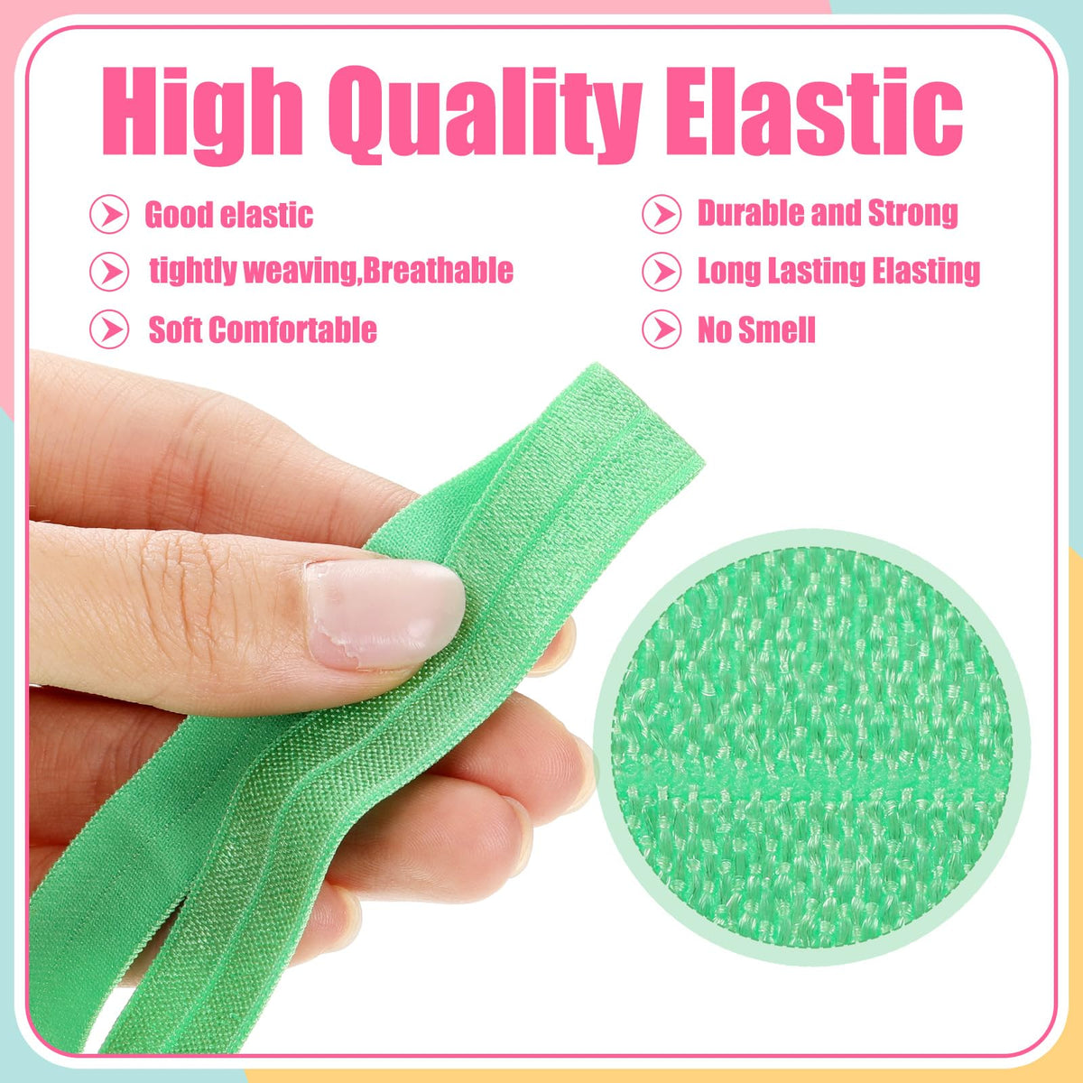 Willbond two-texture elastic with shiny and matte finishes offers finishes