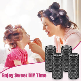 WILLBOND hair curlers with outer polypropylene tape for stability