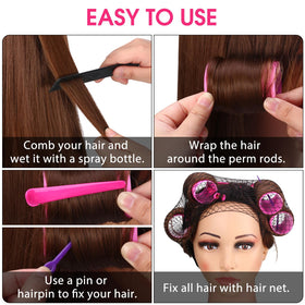 WILLBOND hair net helps keep sections neat and detangled during use