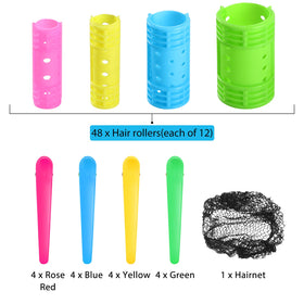 Willbond duck-teeth clips secure sections during curling